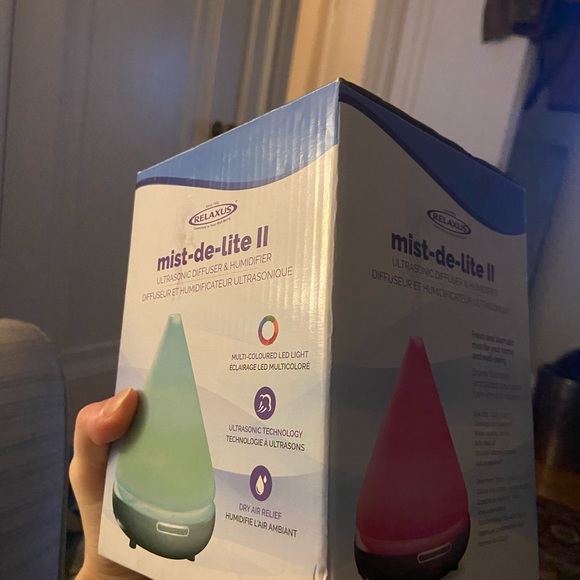 N Mist-de-lite II Diffuser & Humidifier NEW IN BOX - Picture 2 of 3